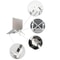Aluminum Alloy Adjustable Laptop Stand Portable Ergonomic Heat Dissipation Riser