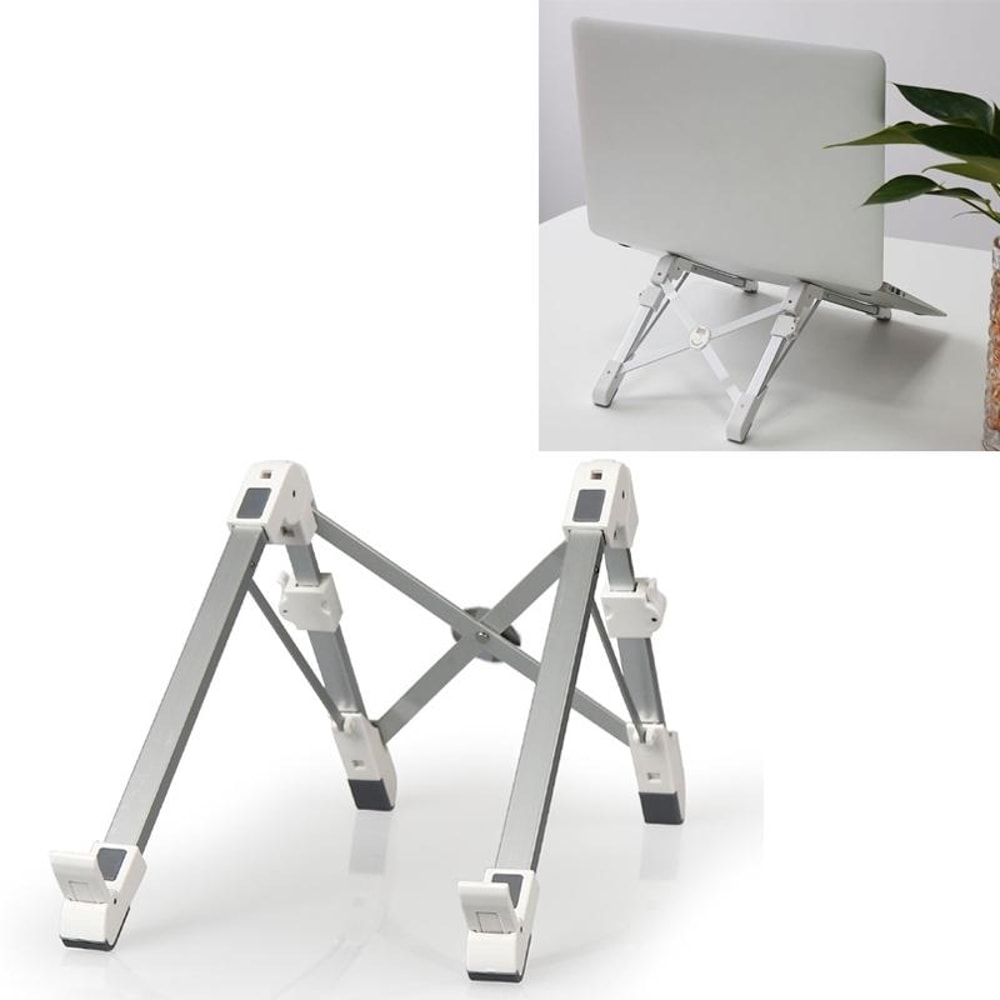 Aluminum Alloy Adjustable Laptop Stand Portable Ergonomic Heat Dissipation Riser