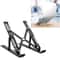 Adjustable Aluminum Ergonomic Laptop Stand With Cooling Design Foldable Portable Height Extender Ho 0