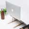 Adjustable Aluminum Ergonomic Laptop Stand With Cooling Design Foldable Portable Height Extender Ho 6