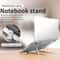 Adjustable Aluminum Ergonomic Laptop Stand With Cooling Design Foldable Portable Height Extender Ho 9