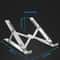 Adjustable Aluminum Ergonomic Laptop Stand With Cooling Design Foldable Portable Height Extender Ho 10