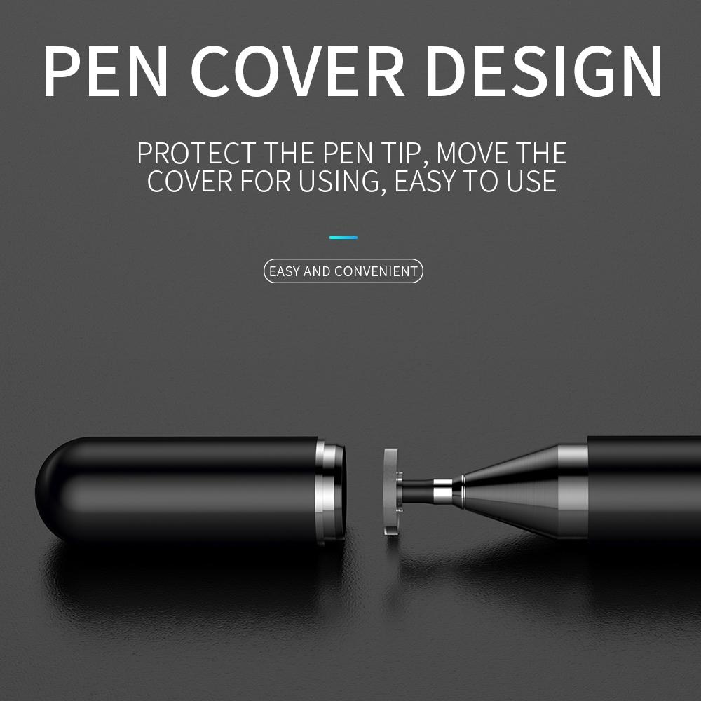 JRBP560 Universal Disc Tip Capacitive Stylus Pen For Tablets Smartphones 4