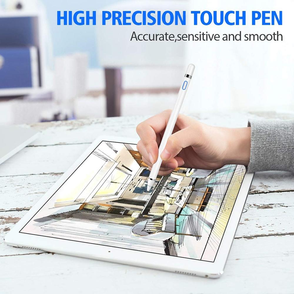HX DZ870 1.4mm Active Stylus Pen for iPad iPhone Galaxy Rechargeable Precision Touchscreen Stylus
