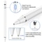 HX DZ870 1.4mm Active Stylus Pen for iPad iPhone Galaxy Rechargeable Precision Touchscreen Stylus