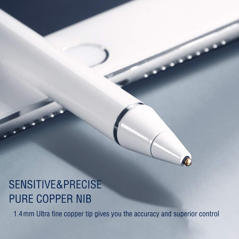 HX DZ870 1.4mm Active Stylus Pen for iPad iPhone Galaxy Rechargeable Precision Touchscreen Stylus
