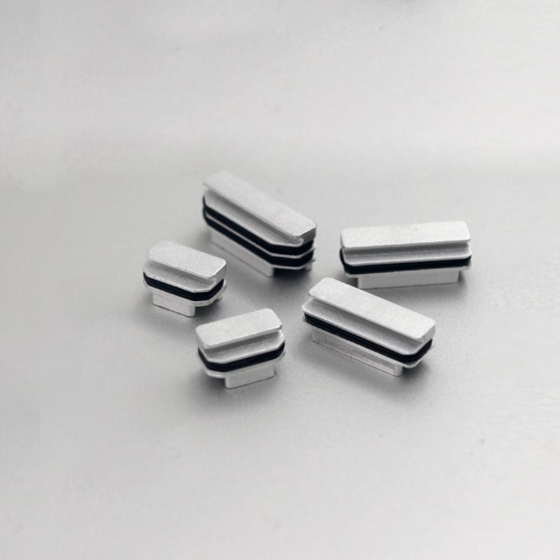 Hidden Aluminum Alloy MacBook Pro Dust Plug Anti Dust Port Protector 13.3 15 inch