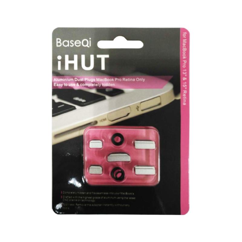 Hidden Aluminum Alloy MacBook Pro Dust Plug Anti Dust Port Protector 13.3 15 inch