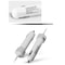 36W USB-C Car Charger for MacBook A1534 with Type-C Power Adapter and 2m Cable