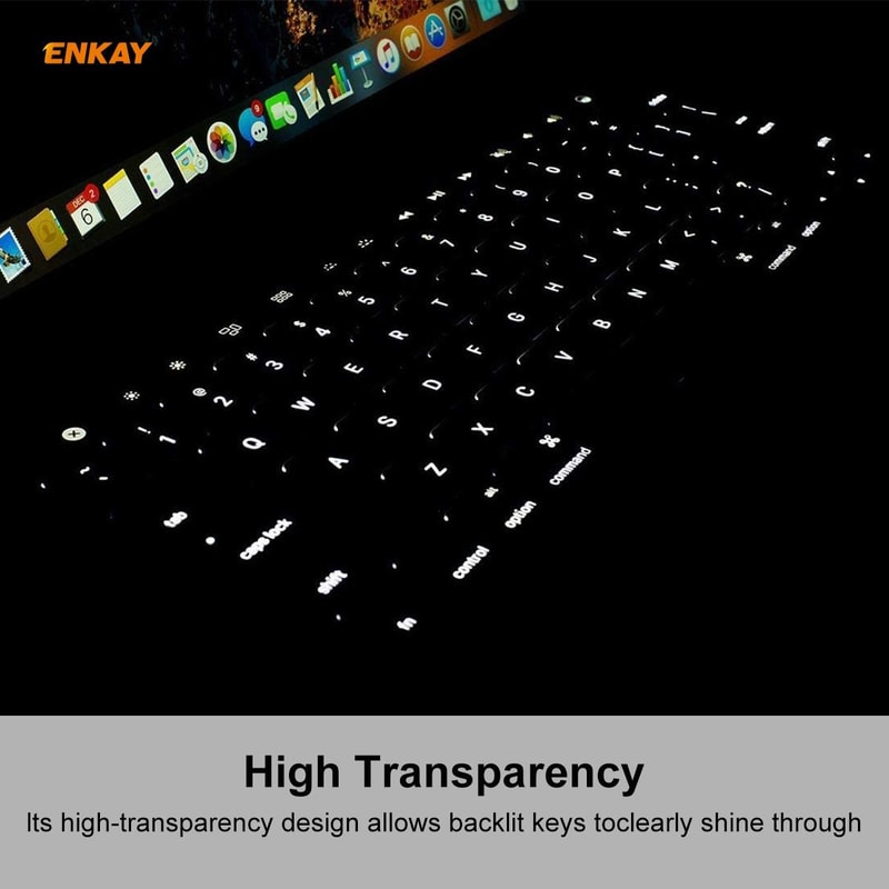 Ultra Thin TPU MacBook Pro Keyboard Cover Dustproof Protector For 133 And 154 Models 3