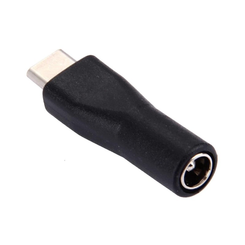 USB-C Power Adapter 5.5x2.1mm Female to USB-C for MacBook 12 inch Chromebook Pixel 2015 Nokia N1