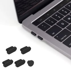 5 in 1 macbook dustproof charging port protection kit for macbook pro and macbook 12 inch