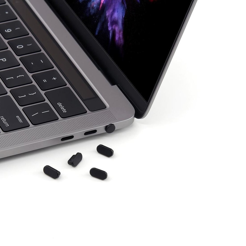 5 in 1 MacBook Dustproof Charging Port Protection Kit for MacBook Pro and MacBook 12 inch