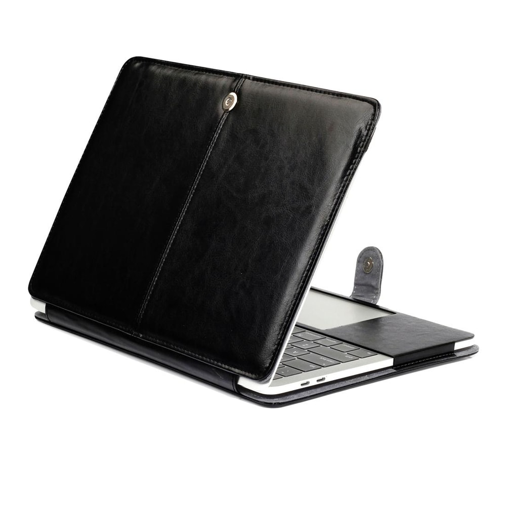 MacBook Pro 154 A1707 Crazy Horse Leather Horizontal Flip Protective Case 2