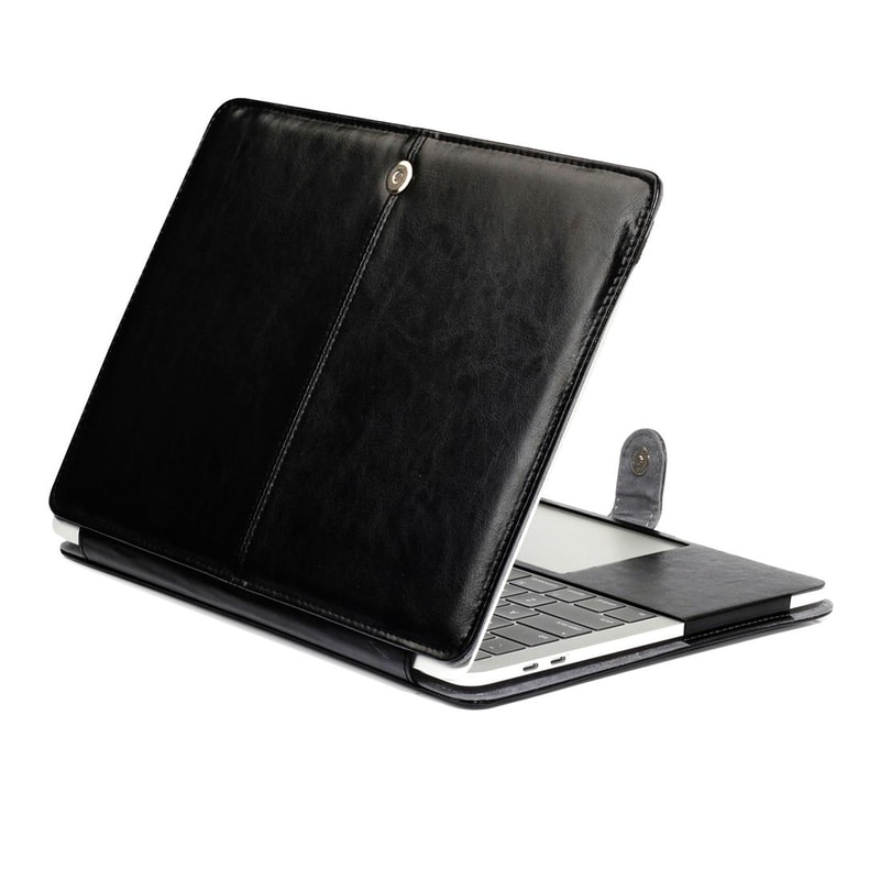 MacBook Pro 154 A1707 Crazy Horse Leather Horizontal Flip Protective Case 2