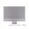 Portable Desktop Computer Dust-proof Cover for Apple iMac 21 inch , Size: 50x22cmSilver