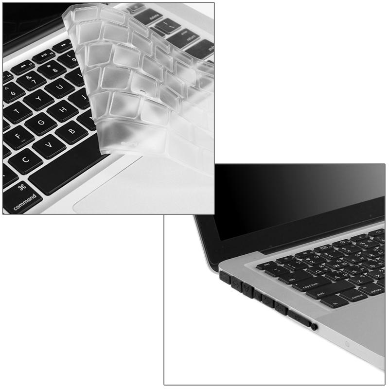 MacBook Pro 133 A1278 Frosted Hard Shell Case 3in1 Keyboard Cover Dust 6