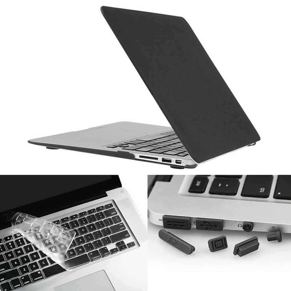 MacBook Air 133 Hard Shell Case Set For A1369 A1466 Frosted Cover With Keyboard Port Protection 8