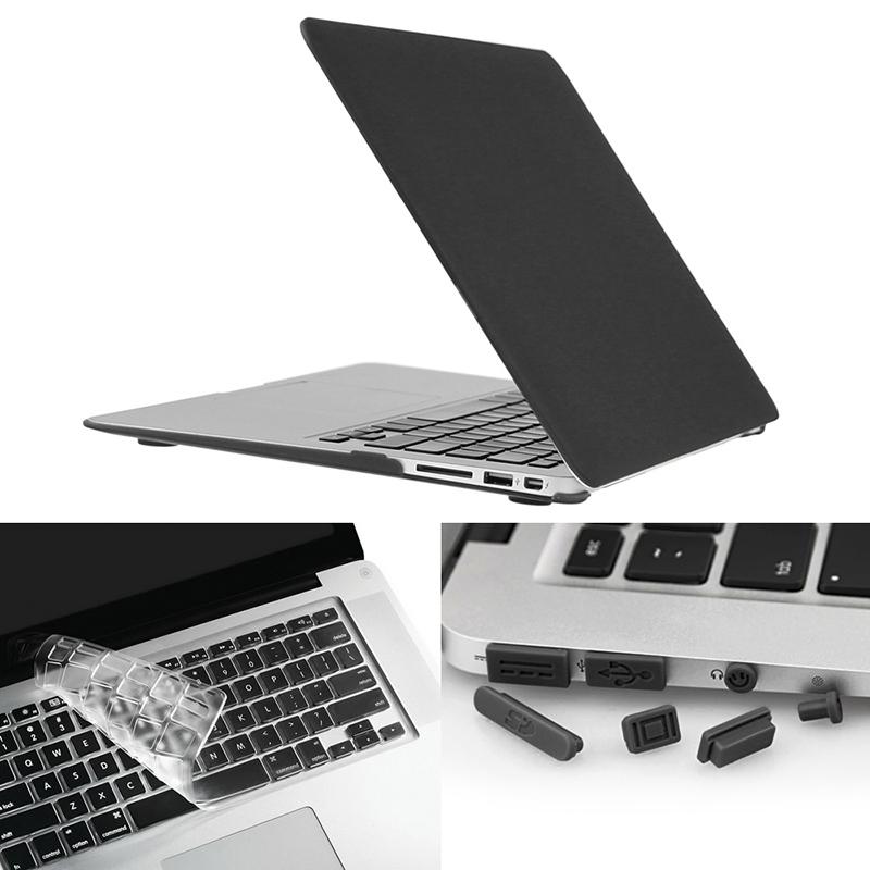 MacBook Air 133 Hard Shell Case Set For A1369 A1466 Frosted Cover With Keyboard Port Protection 8