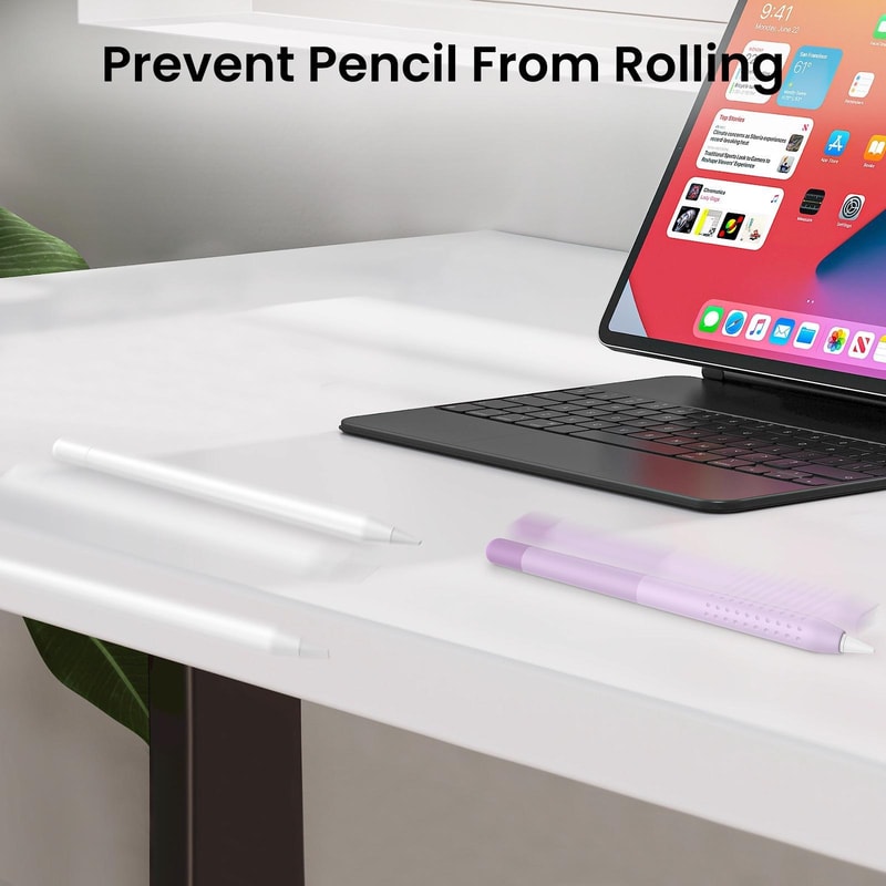 PT102-3 Apple Pencil USB-C Silicone Protective Case Gradient Cover