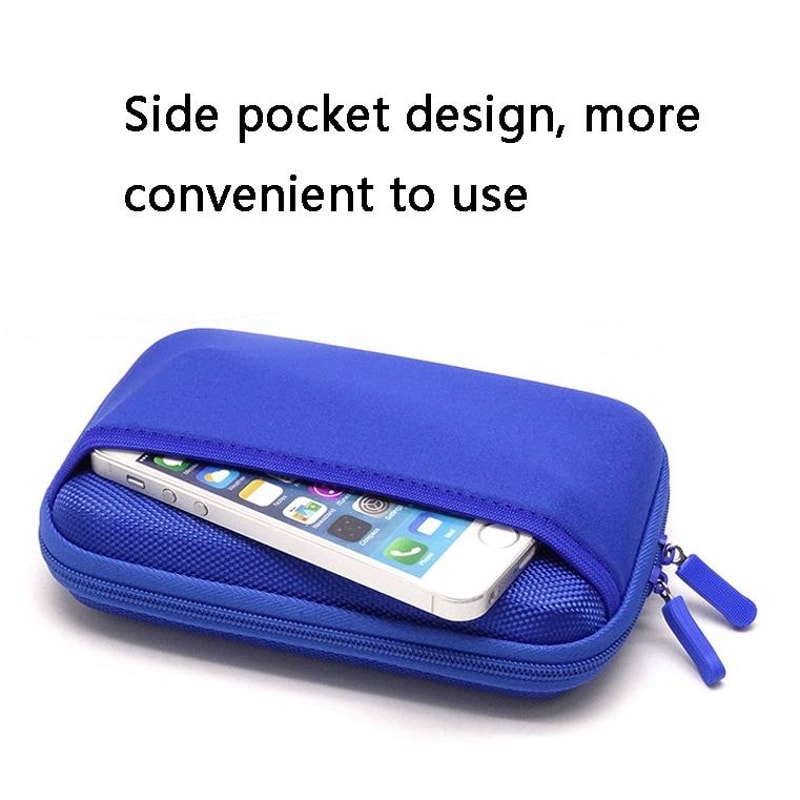 EVA Portable Hard Drive Carrying Case Shockproof Cable Organizer 2