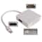 Mini DisplayPort to HDMI DVI DisplayPort Adapter for Mac Apple White