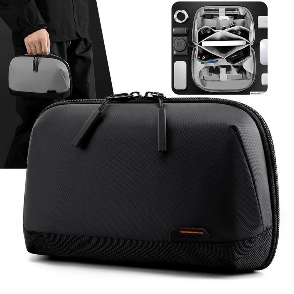 Digital Accessories Storage Bag Waterproof Organizer Case for Travel Cable Management