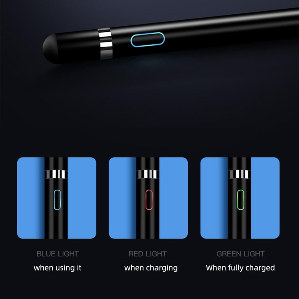 Active Capacitive Stylus Pen For IPad IPhone Android Precision Rechargeable Touchscreen Stylus 3
