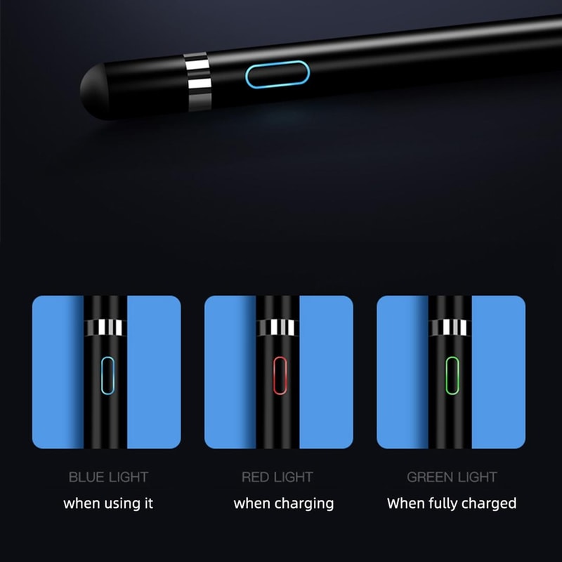 Active Capacitive Stylus Pen For IPad IPhone Android Precision Rechargeable Touchscreen Stylus 3
