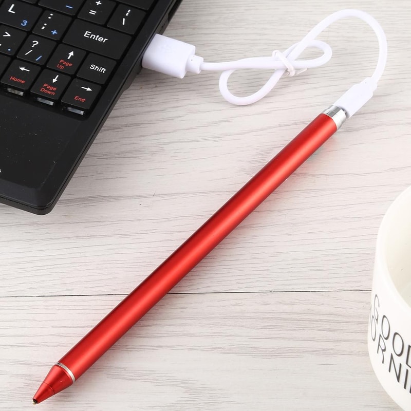 Active Capacitive Stylus Pen For IPad IPhone Android Precision Rechargeable Touchscreen Stylus 4