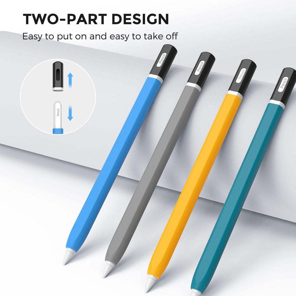 Apple Pencil 2 Silicone Case Anti Slip Protective Sleeve Cover AhaStyle JY16-2