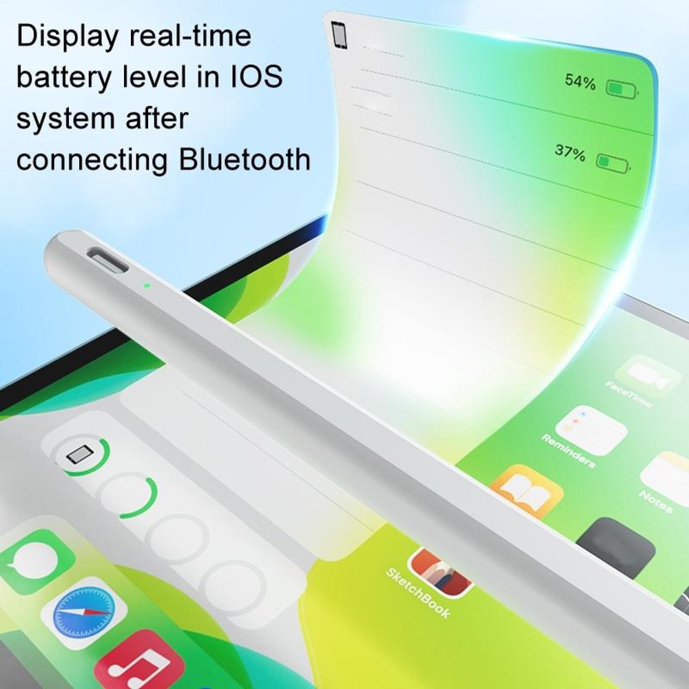iPad Stylus Pen Bluetooth Fast Charge Palm Rejection Capacitive Pen for iPad