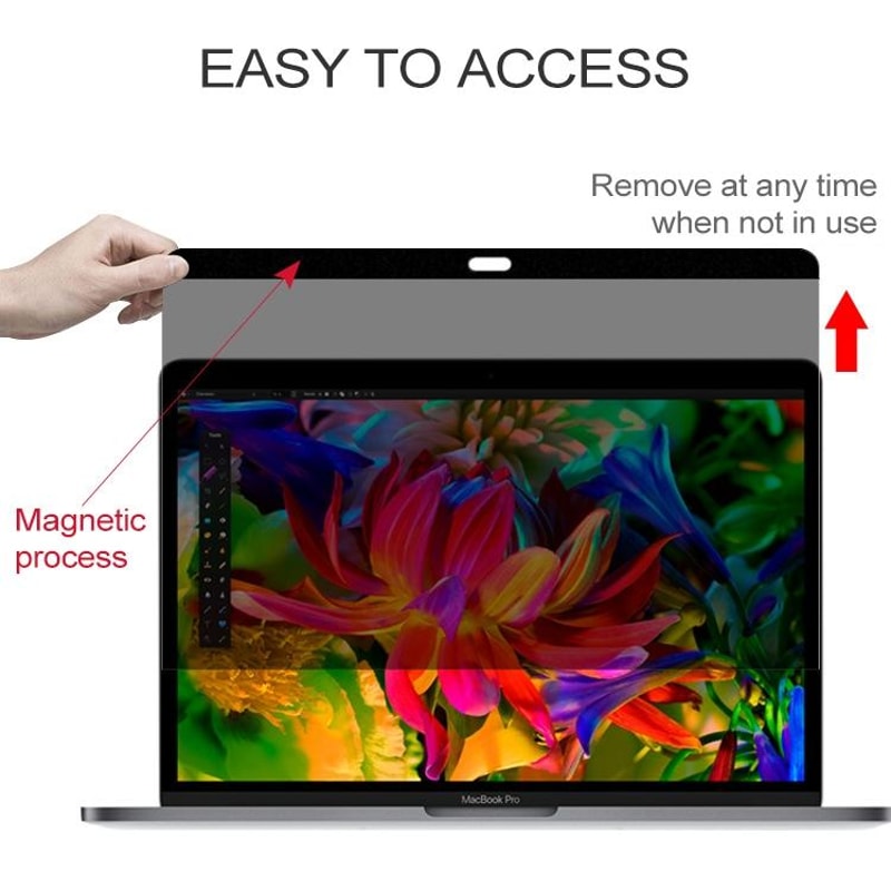Magnetic Privacy & Anti-Glare Screen Protector for MacBook Pro 16 Inch 2019