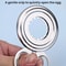 Stainless Steel Egg Cracker Tool Handheld Egg Shell Opener Soft Boiled Egg Kitchen Gadget