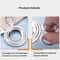 Stainless Steel Egg Cracker Tool Handheld Egg Shell Opener Soft Boiled Egg Kitchen Gadget