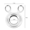 Stainless Steel Egg Cracker Tool Handheld Egg Shell Opener Soft Boiled Egg Kitchen Gadget