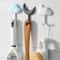 Cloud Shape Adhesive Wall Hooks, Punch-Free Non-Marking No-Drill Hooks Set of 3