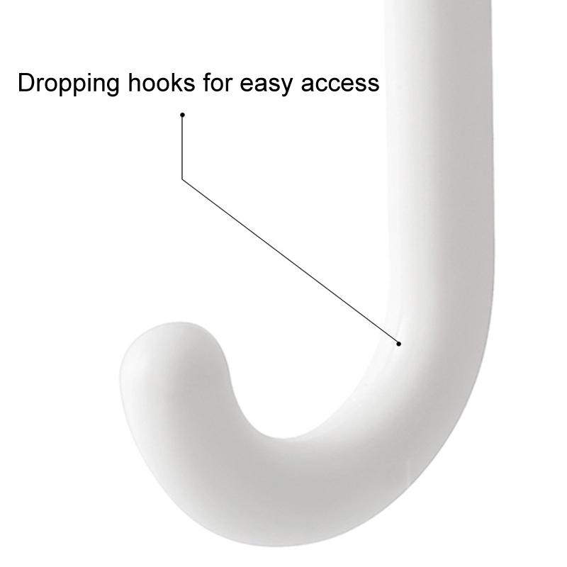 Cloud Shape Adhesive Wall Hooks, Punch-Free Non-Marking No-Drill Hooks Set of 3