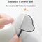 Cloud Shape Adhesive Wall Hooks, Punch-Free Non-Marking No-Drill Hooks Set of 3