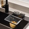 Suction Cup Kitchen Sink Filter Rack Drain Strainer Holder with Mesh Waste Strainer and Removable Suction Base
