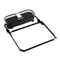 Suction Cup Kitchen Sink Filter Rack Drain Strainer Holder with Mesh Waste Strainer and Removable Suction Base