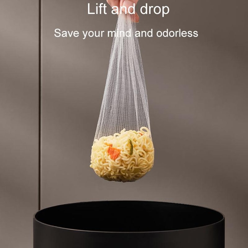 Suction Cup Kitchen Sink Filter Rack Drain Strainer Holder with Mesh Waste Strainer and Removable Suction Base