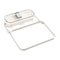 Suction Cup Kitchen Sink Filter Rack Drain Strainer Holder with Mesh Waste Strainer and Removable Suction Base