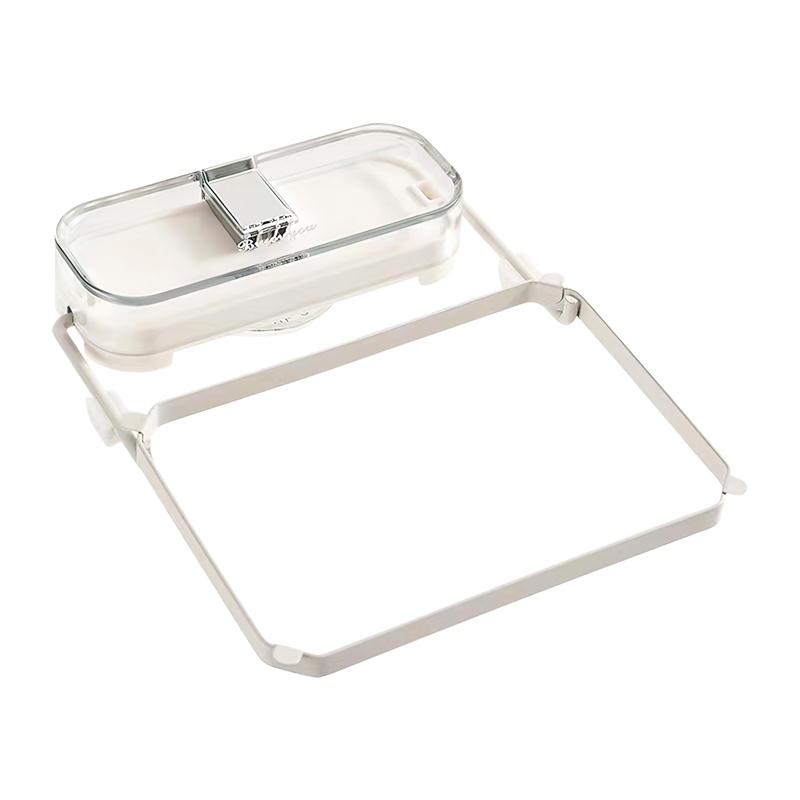 Suction Cup Kitchen Sink Filter Rack Drain Strainer Holder with Mesh Waste Strainer and Removable Suction Base