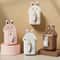 Wall Mounted Tissue Box Holder Cute Rabbit Organizer for Bathroom Kitchen Storage