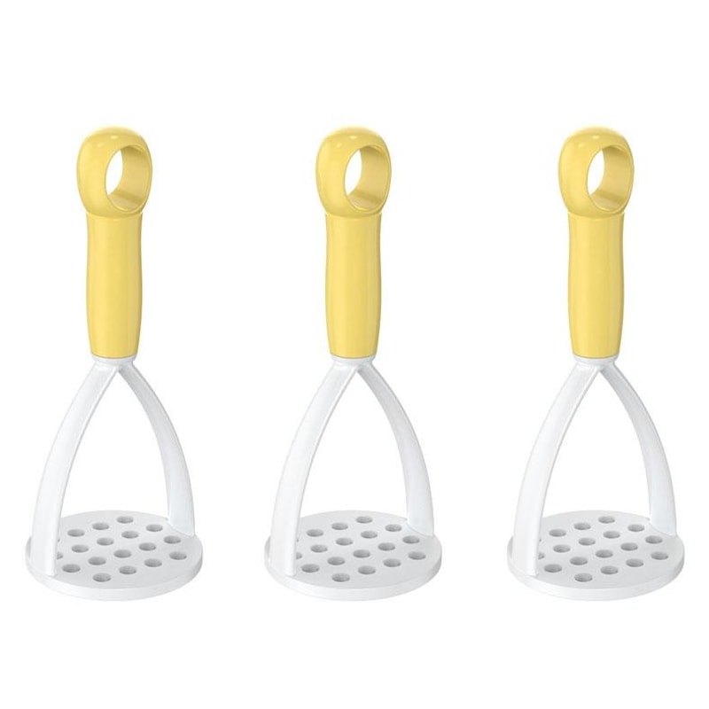 Baby Food Masher Set Manual Potato Masher Soft Food Press Tool for Quick Homemade Purees