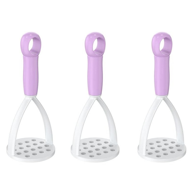 Baby Food Masher Set Manual Potato Masher Soft Food Press Tool for Quick Homemade Purees