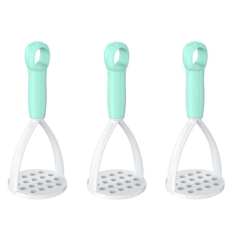 Baby Food Masher Set Manual Potato Masher Soft Food Press Tool for Quick Homemade Purees