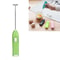 Mini Electric Milk Frother Handheld Egg Beater Stainless Steel Coffee Mixer