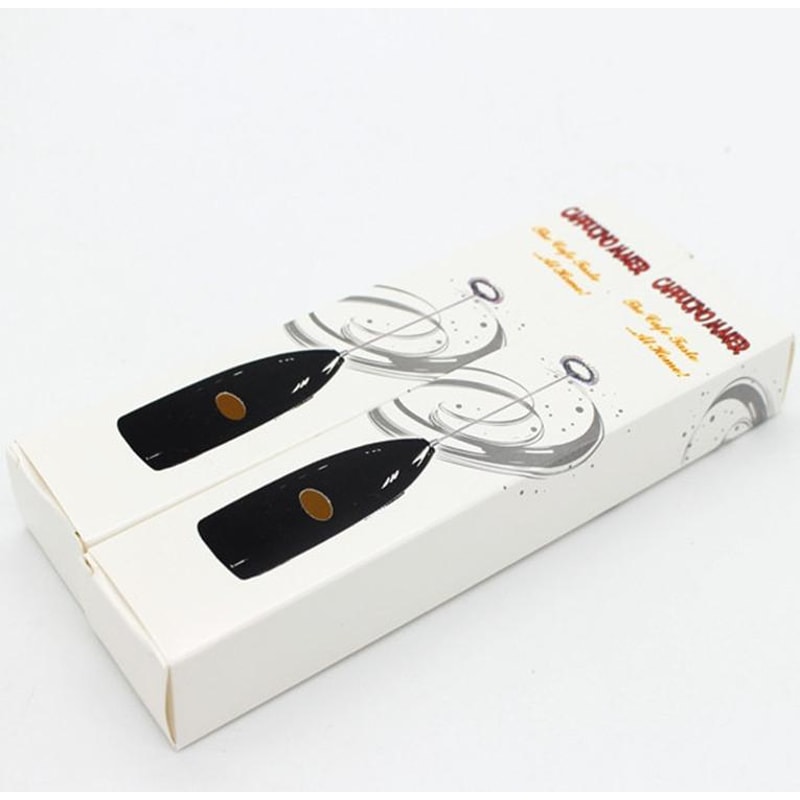 Mini Electric Milk Frother Handheld Egg Beater Stainless Steel Coffee Mixer